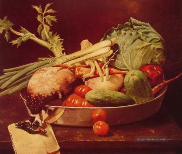 stil - Stillleben mit Gemüse William Merritt Chase